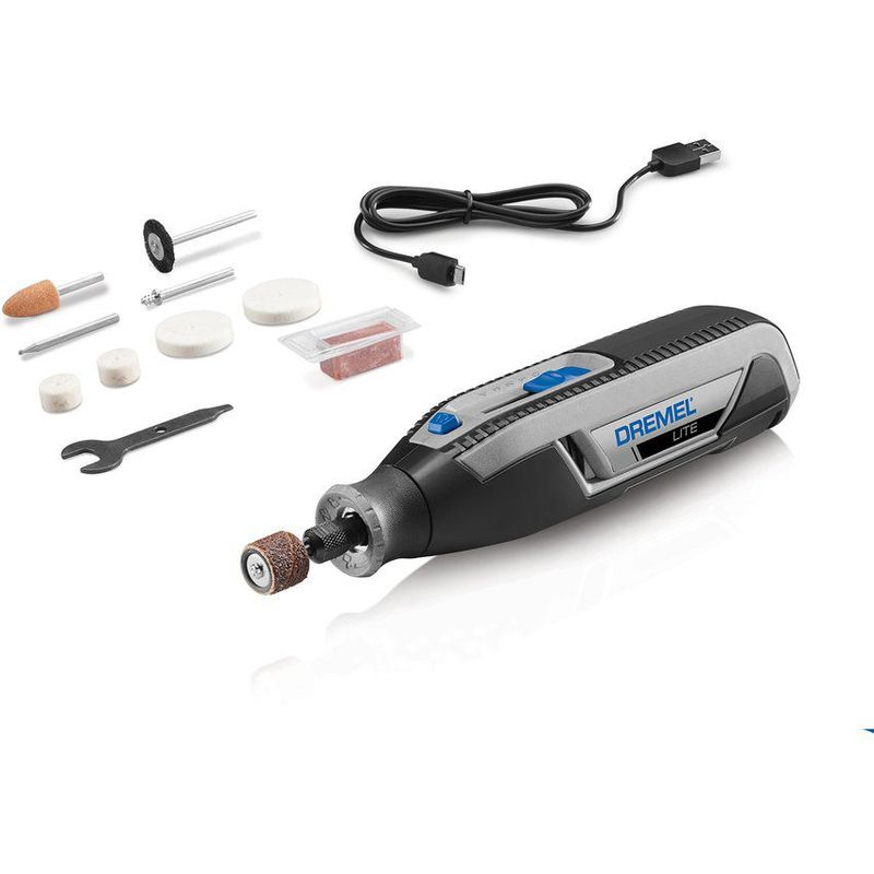DREMEL - Mototool lite 4v + 10 accesorios dremel 7760