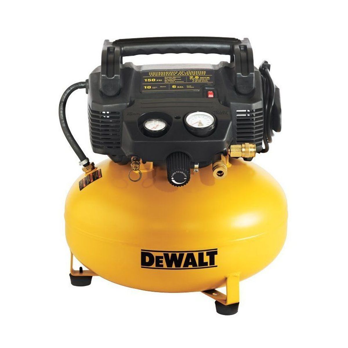 DEWALT - Compresor 1.5hp 6 gal 150psi dewalt d2002m