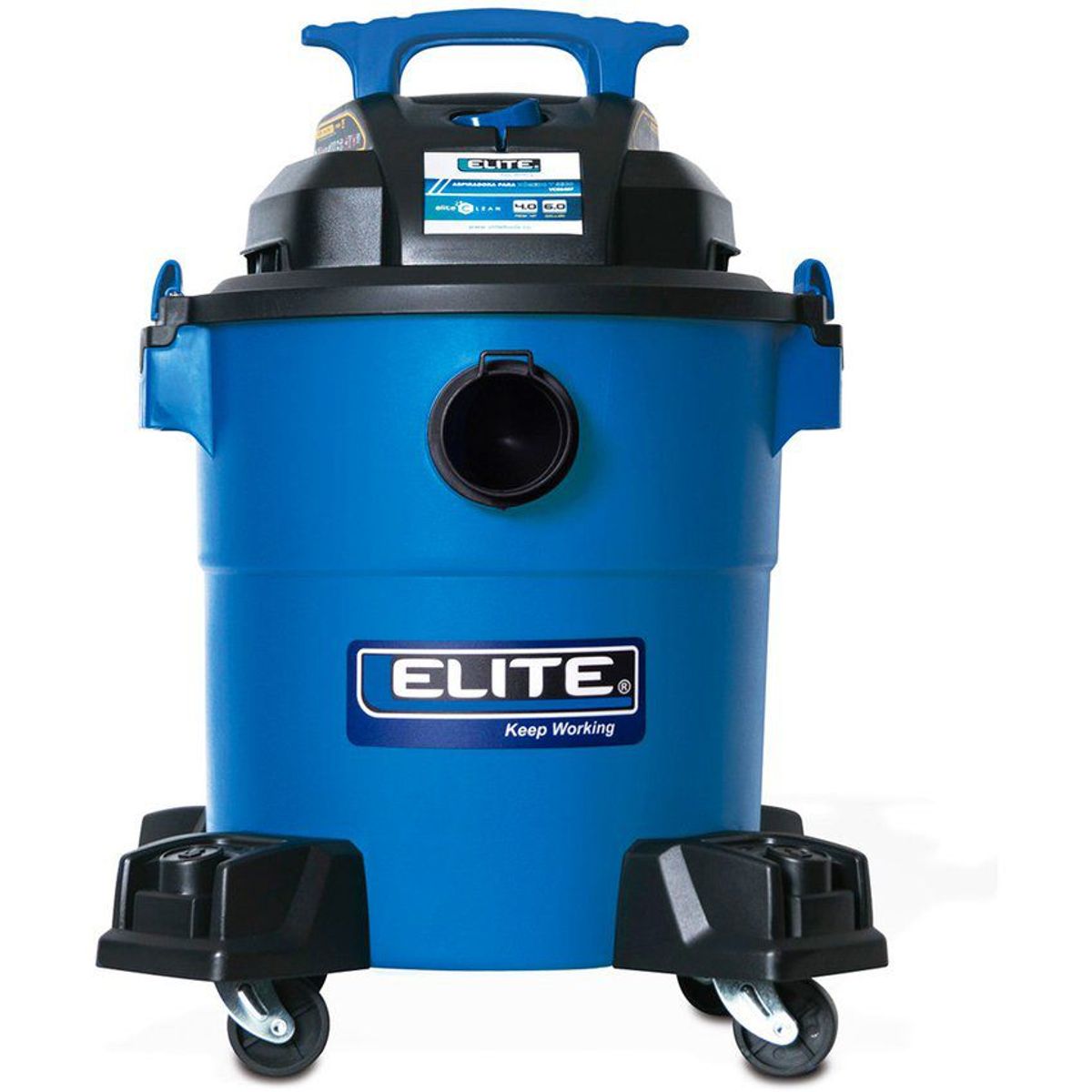 ELITE - Aspiradora de 6 galones 4hp manguera 1.1/4'' elite vc0640p