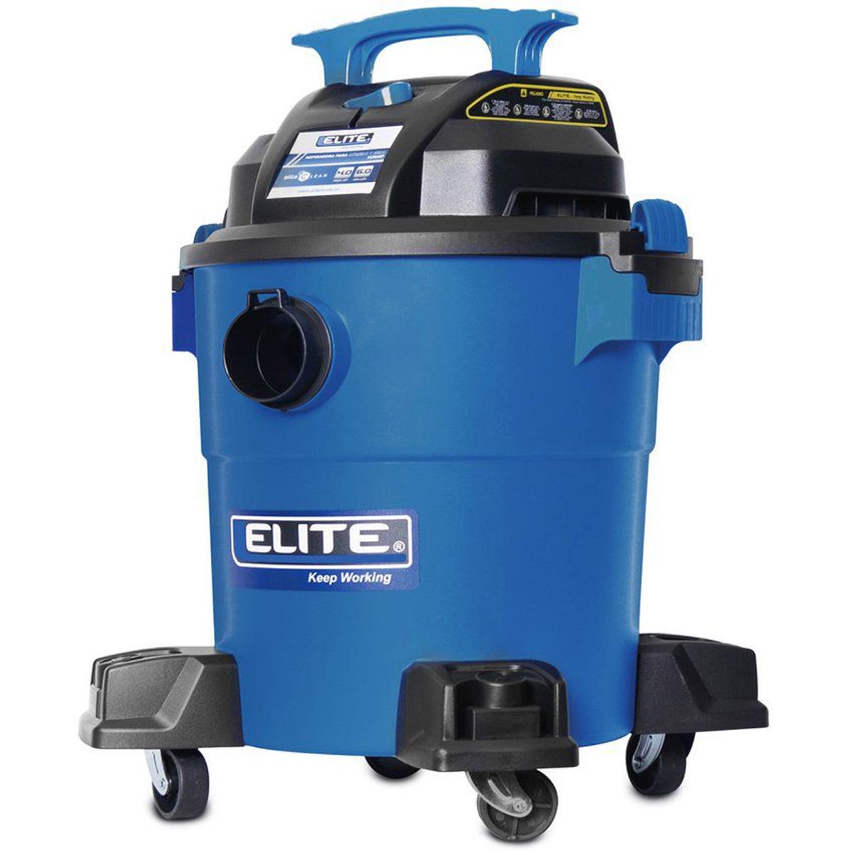 ELITE - Aspiradora de 6 galones 4hp manguera 1.1/4'' elite vc0640p