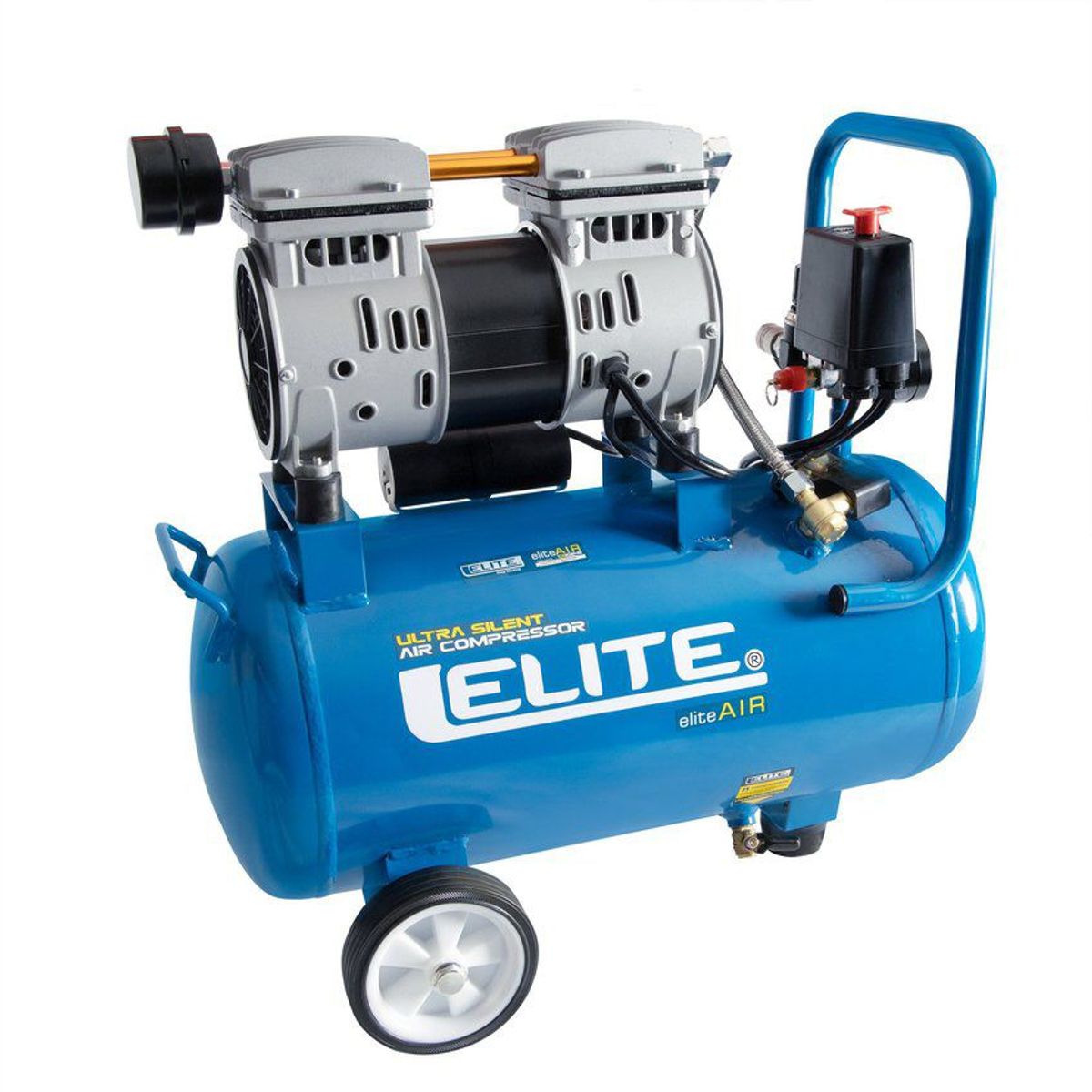 ELITE - Compresor de aire de 24lts 1 hp 115 psi elite ca1024s
