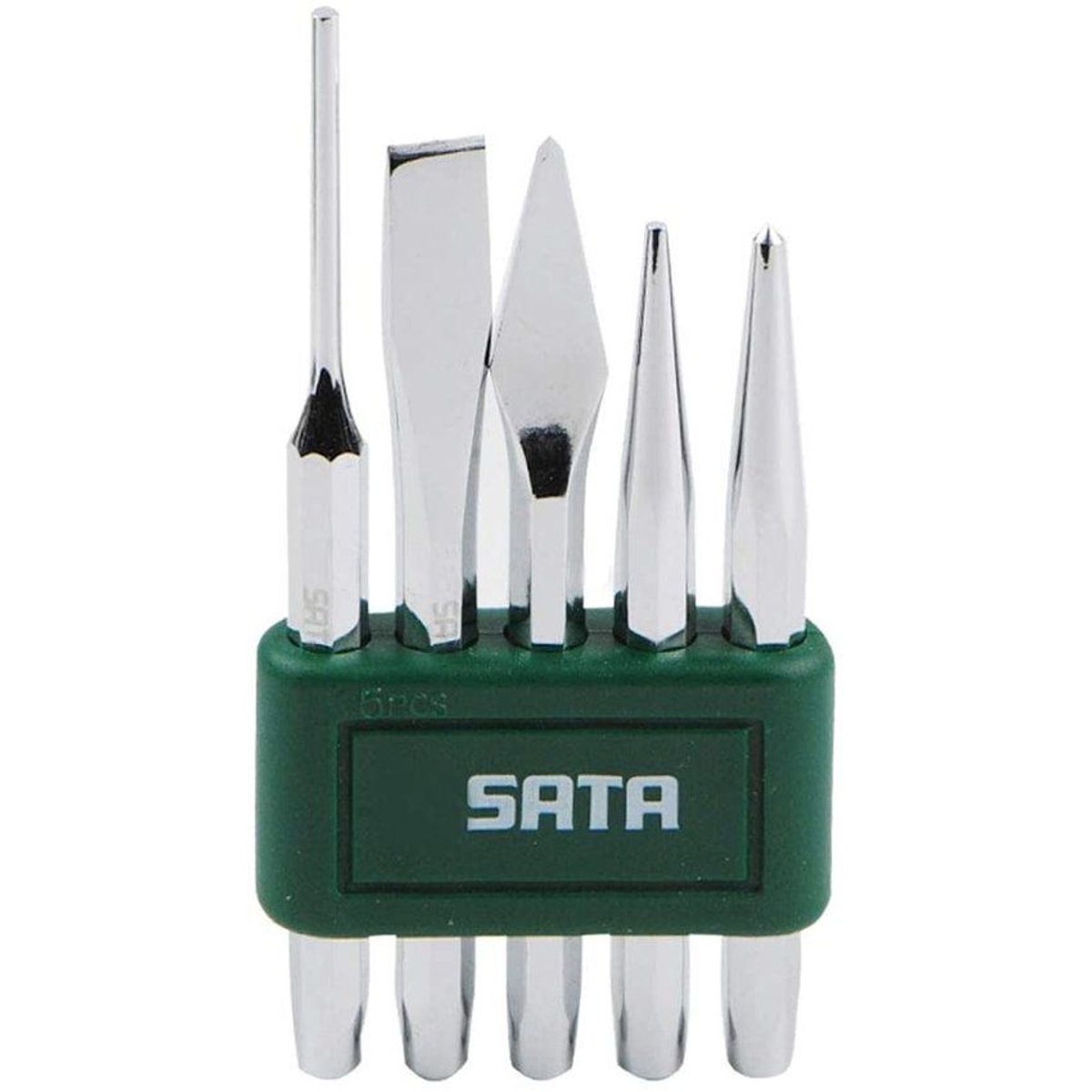 SATA - Juego de cinceles, botadores y punzon 5pz sata 09161