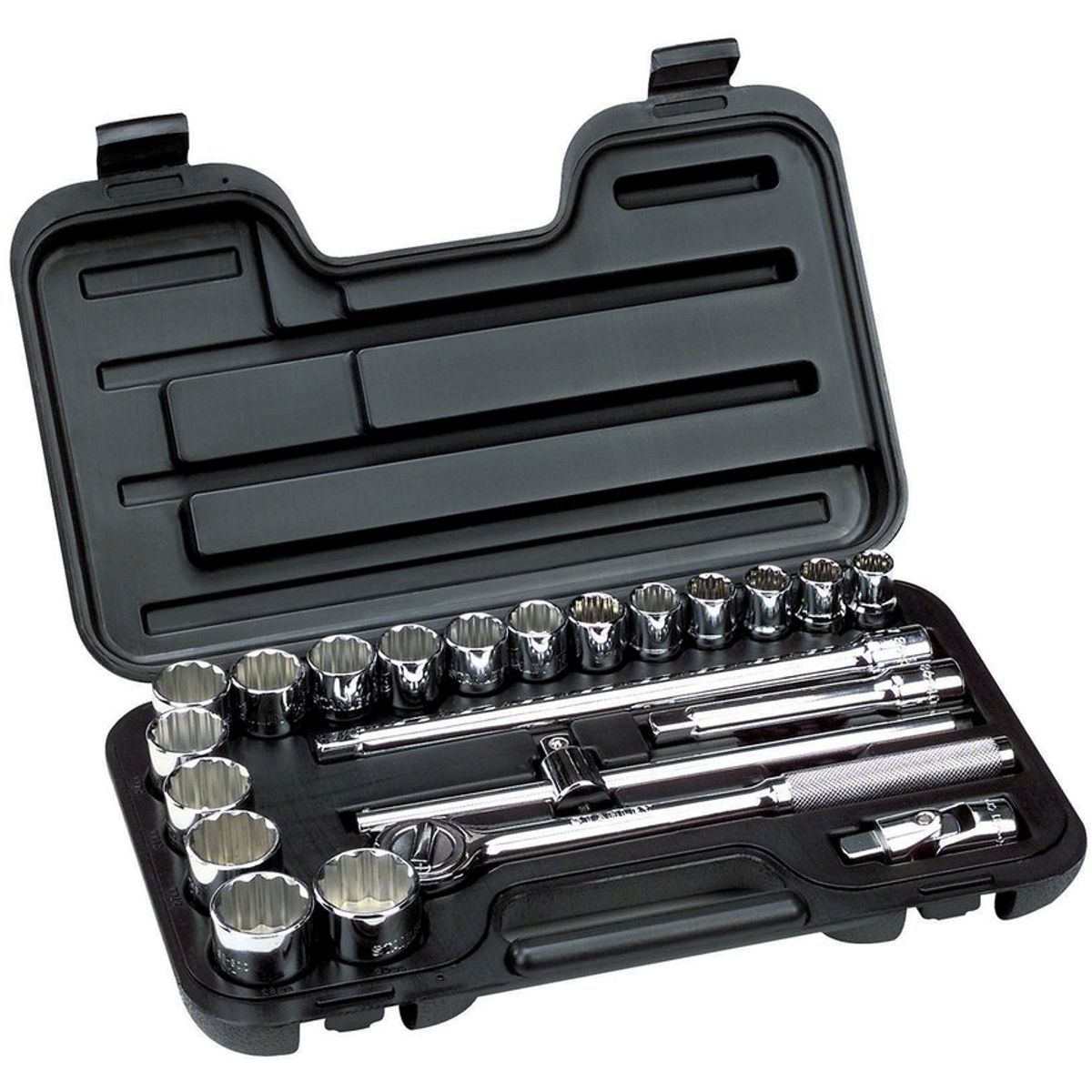 STANLEY - Juego de copas cuadrante 12 12-30mm 23pz stanley 86-531