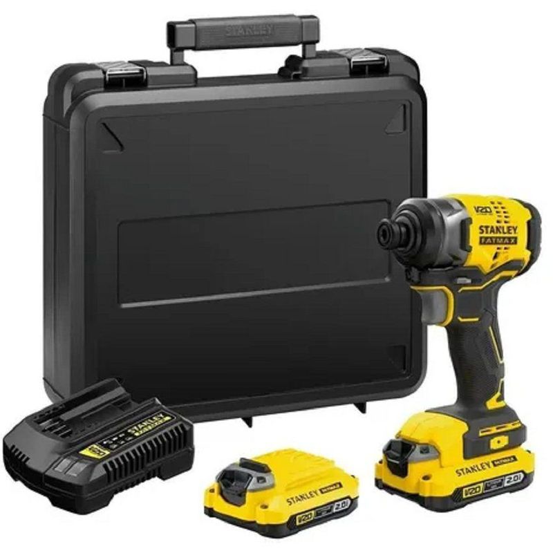 STANLEY - Atornillador de impacto inalambrico stanley sbi810d2k-b3
