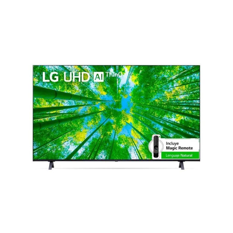 LG - Televisor 55 Pulgadas LG Inteligencia artificial  55UQ801C0SB ThinQ  4K UHD