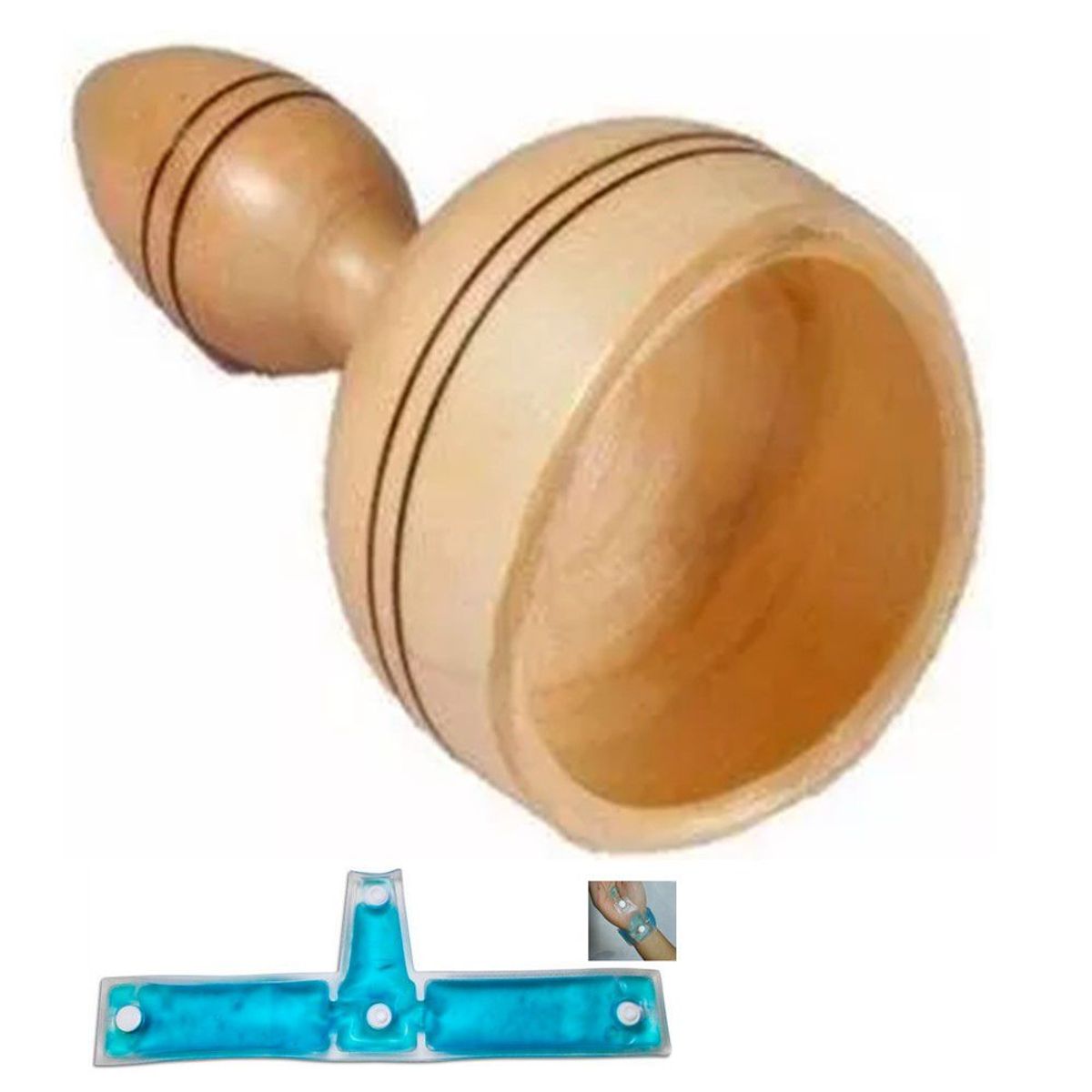 GENERICO - Masajeador Copa Sueca para levantar gluteos y remover grasa  obsequio