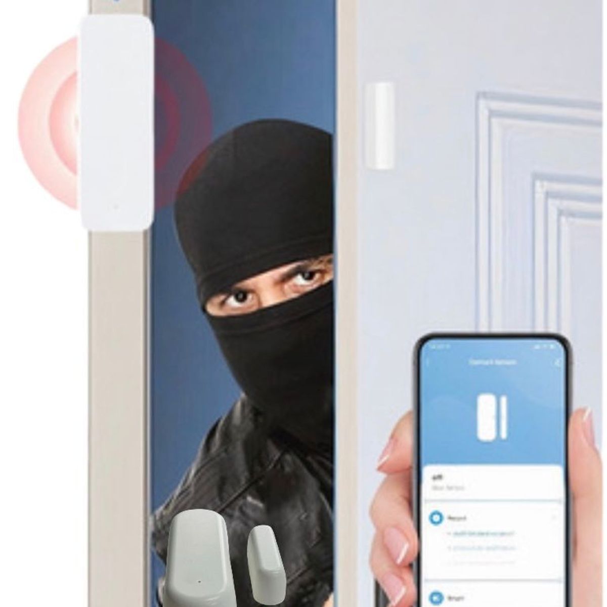 LEXMANA - Sensor Movimiento Inteligente Wifi Tuya Smart Alexa