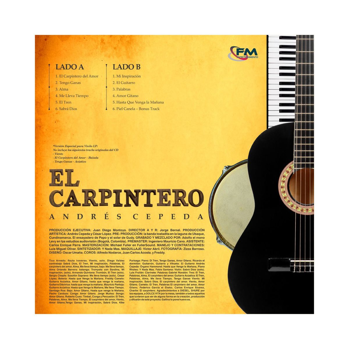 ELITE - Andrés Cepeda  El Carpintero