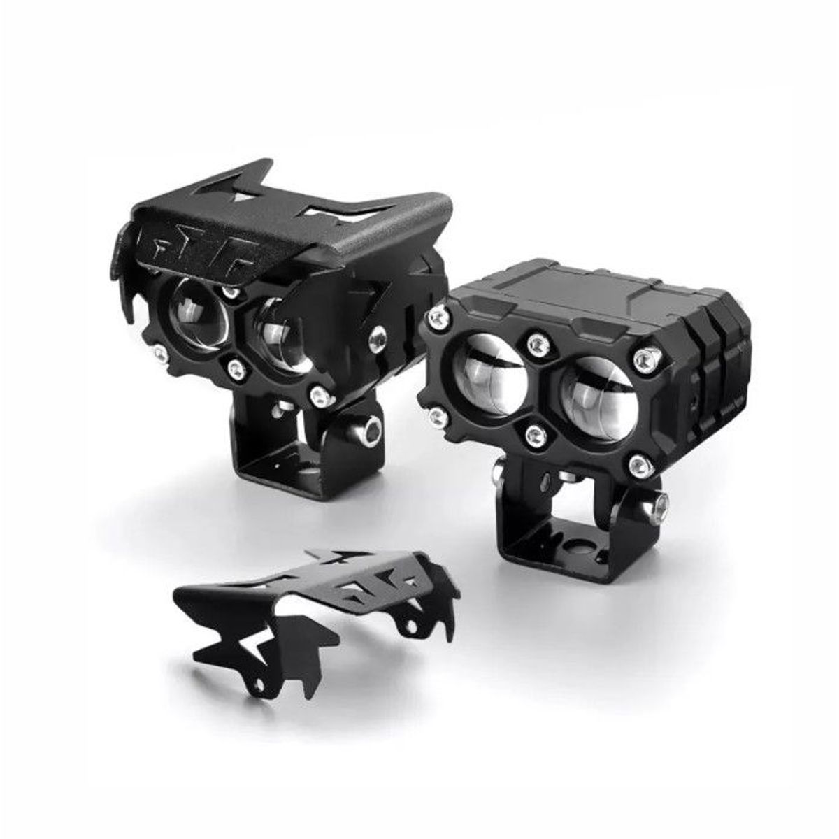 JASHEN - Exploradoras Led Moto Alta Potencia Expansión 8000 Lm Switch