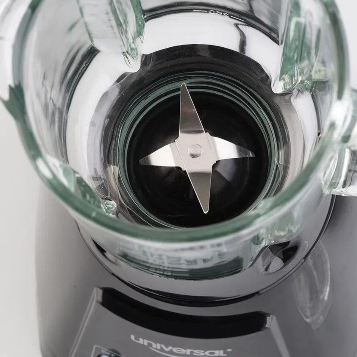 UNIVERSAL - Licuadora UNIVERSAL Vaso en vidrio 1.5 Lt Negro