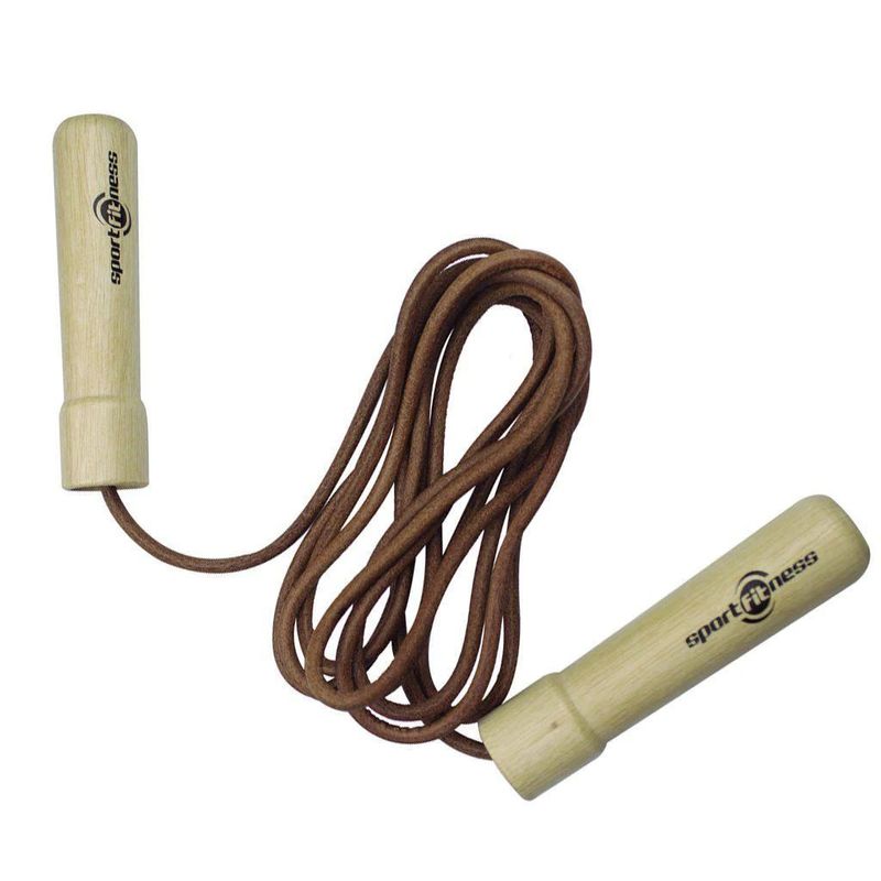 SPORTFITNESS - LAZO PARA SALTAR CUERO BALINERAS SPORTFITNESS