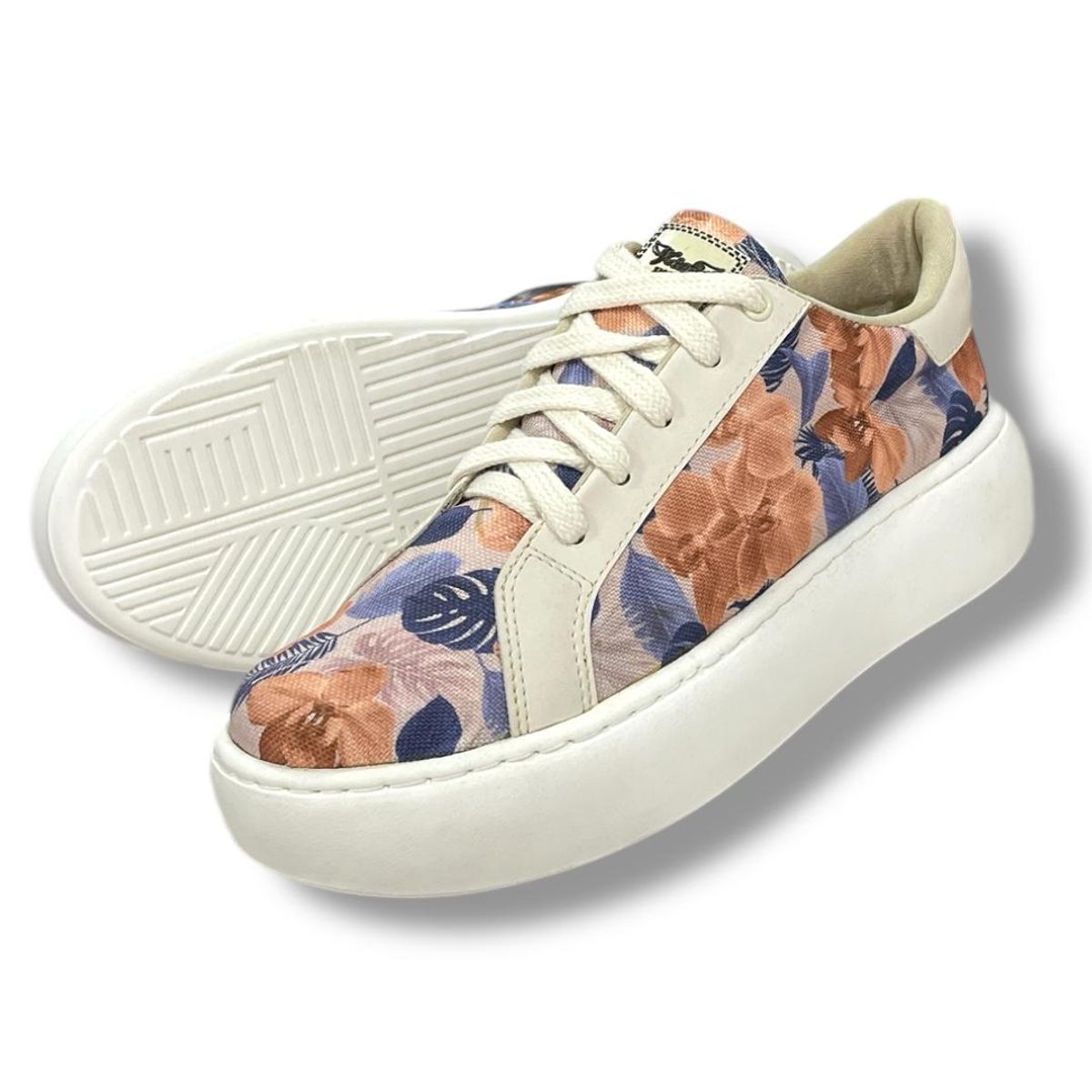 XIAN SHOES - Sneaker orquidea azul beige Mujer