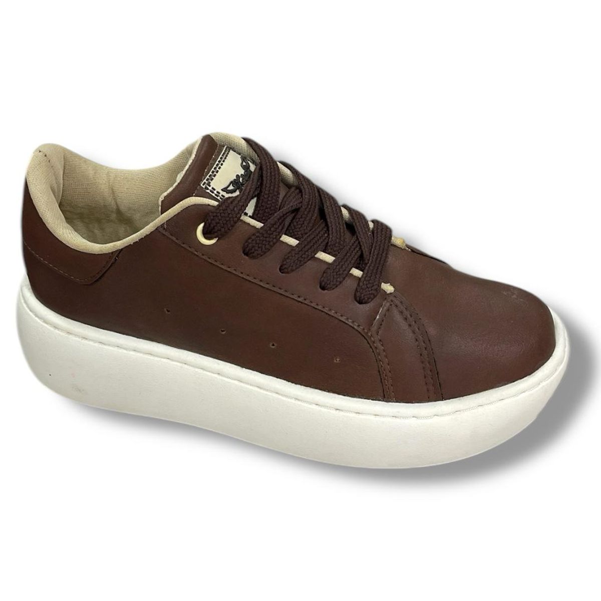 XIAN SHOES - Sneaker CAFE suela alta Mujer