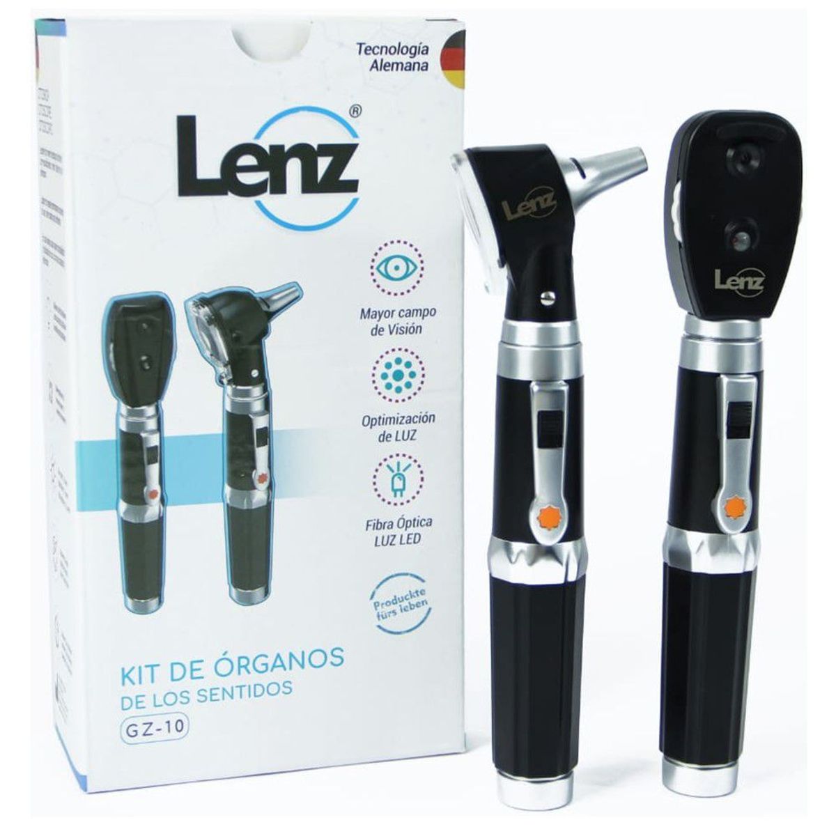 GENERICO - Kit de organos Otoscopio  Oftaloscopio profesional