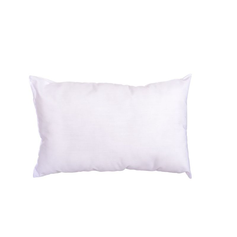 GENERICO - Almohada unicolor para bebé - 100105 - blanca