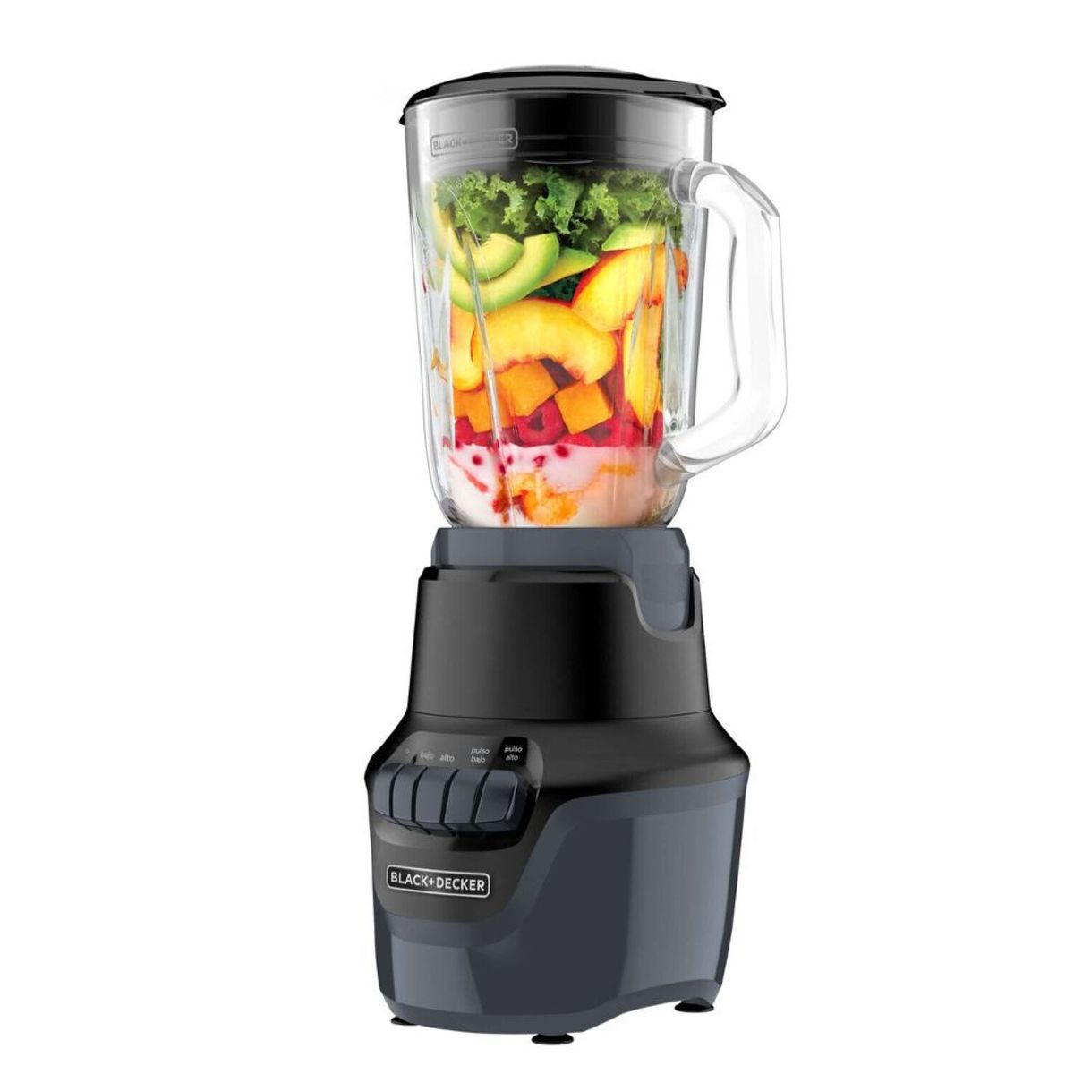 BLACK+DECKER - Licuadora 1.5 Lts 800 Watts Negro BL1600BGLA