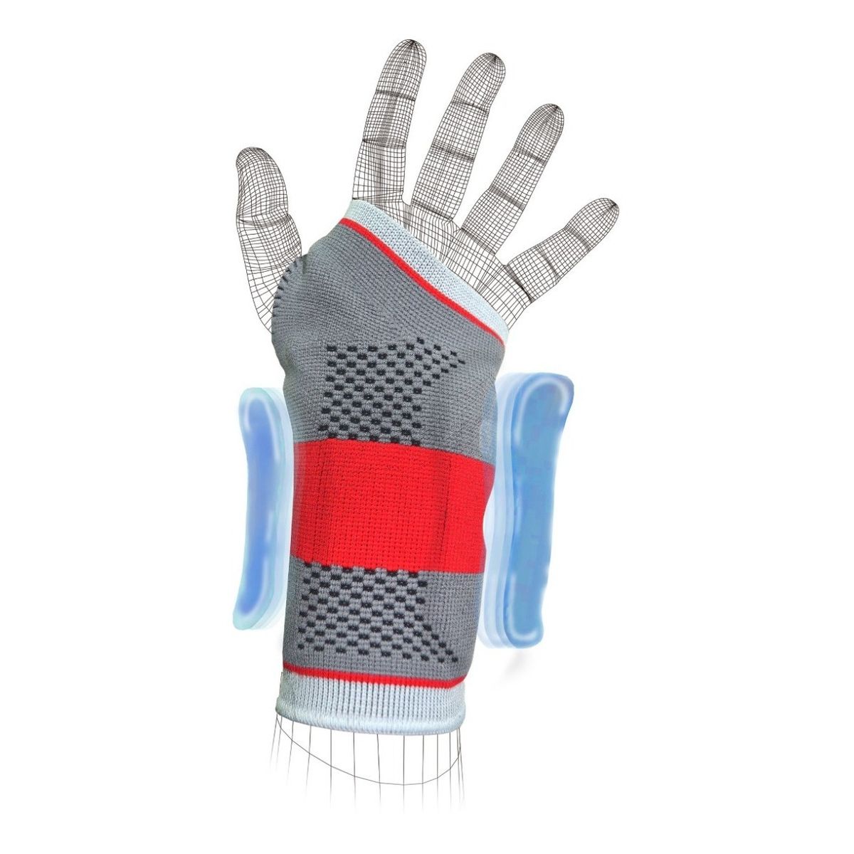 K6 - Muñequera Ortopédica Medical 360º Talla XL