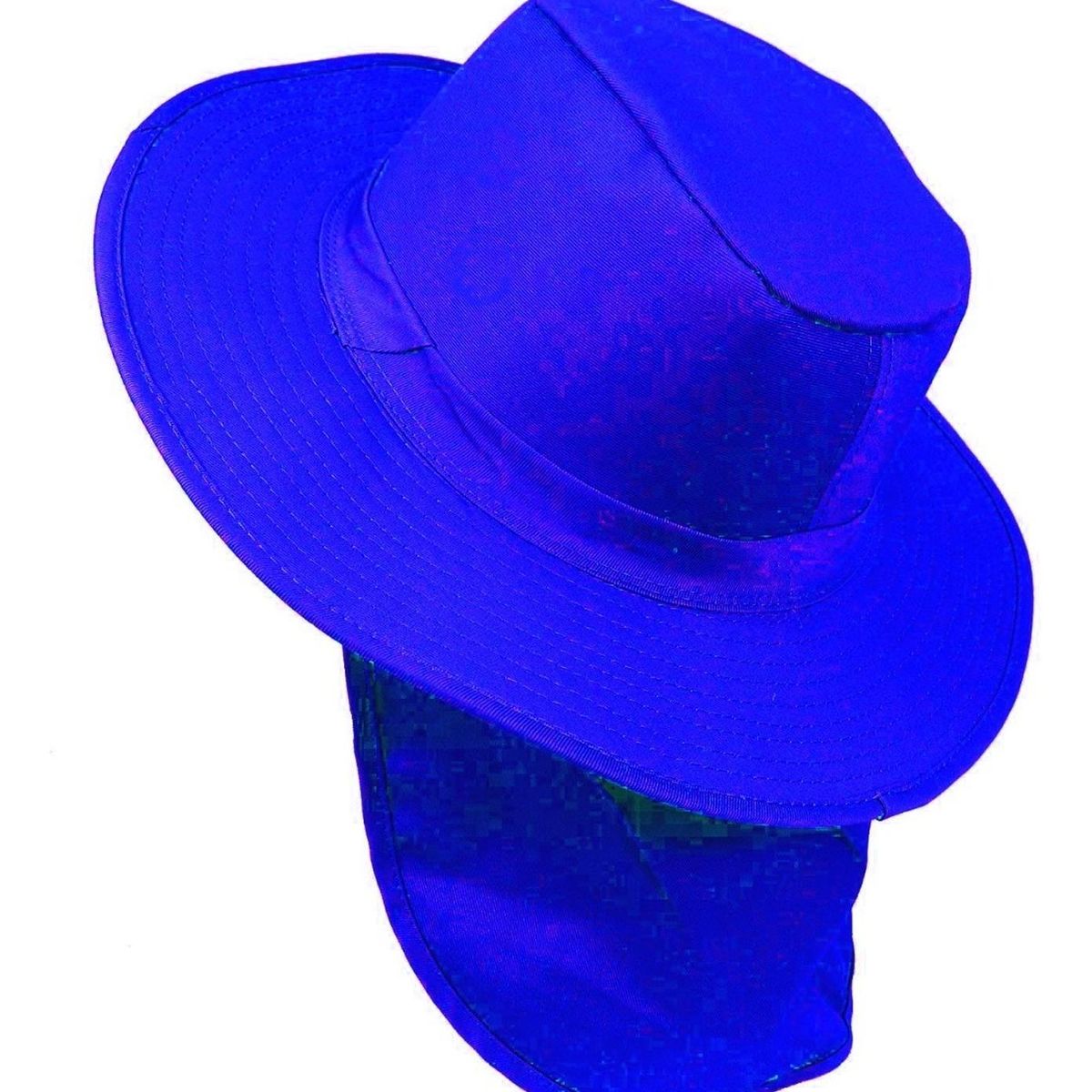 VELBROS - Sombrero Pescador Pesquero Safari Cuello Solapa Deporte - Azul