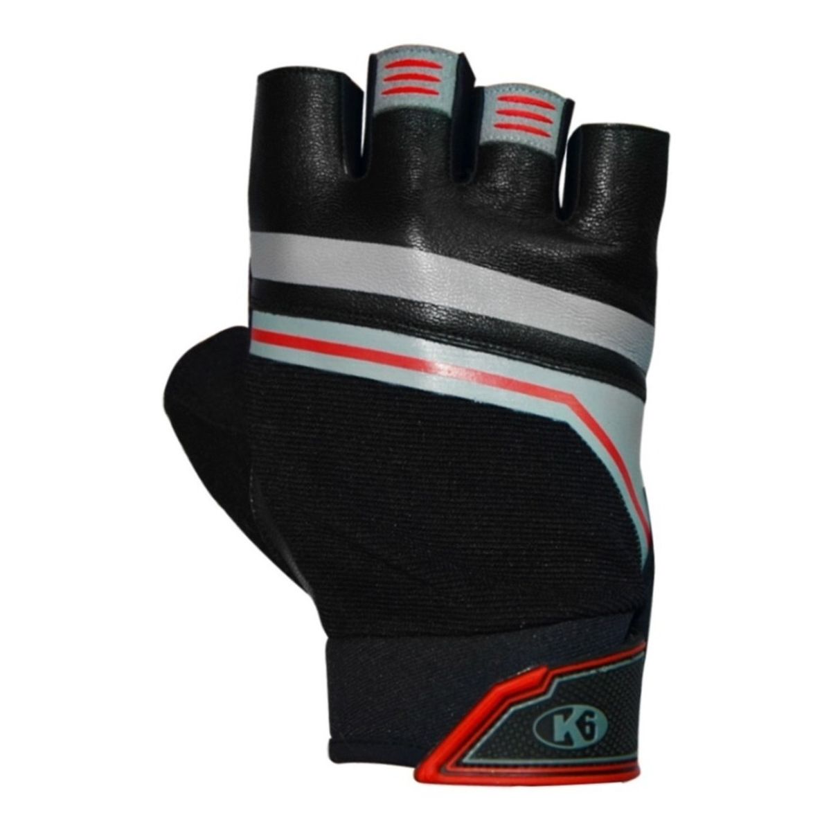 K6 - Guantes Para Gimnasio Elite Negro Talla XL