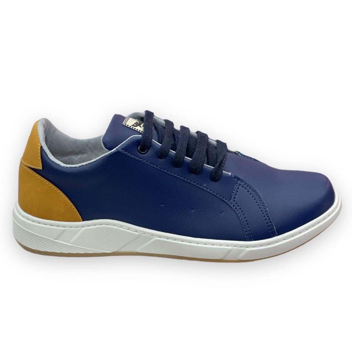 XIAN SHOES - Bolichero azul sintetico Hombre
