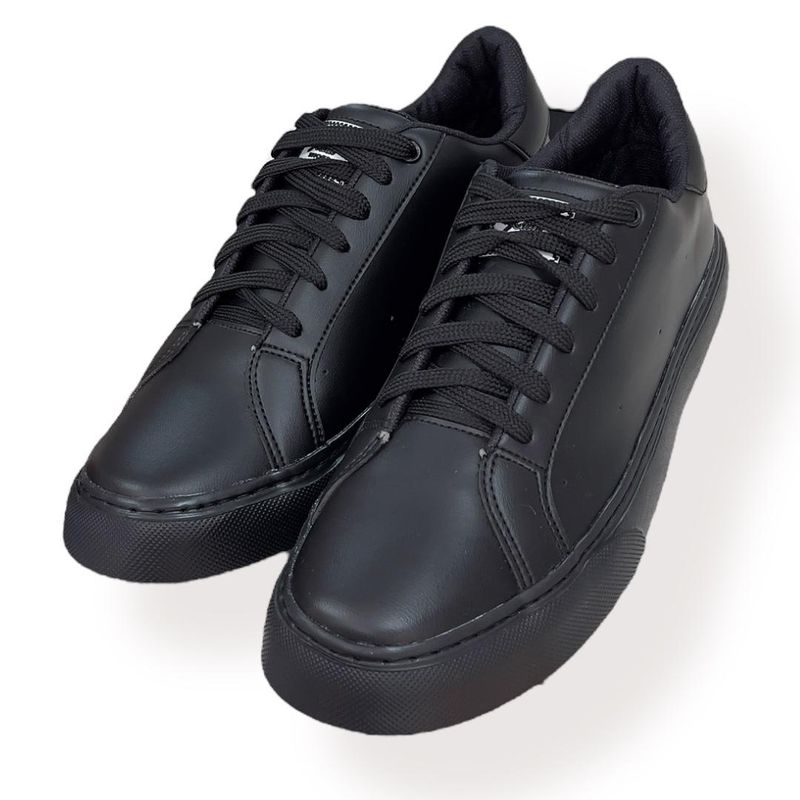 XIAN SHOES - Bolichero Negro Total Hombre
