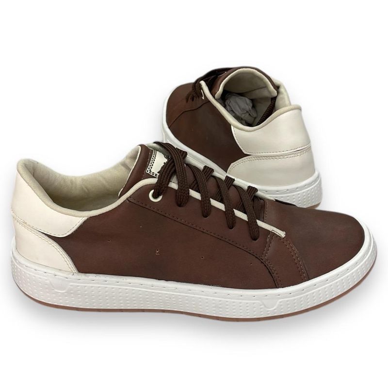 XIAN SHOES - Bolichero marron hombre