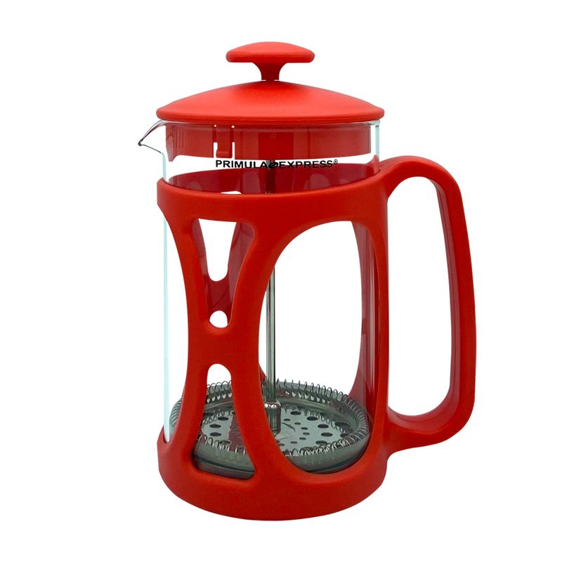 GENERICO - Prensa Francesa Primula Express Roja (6 Tazas - 800 ml)