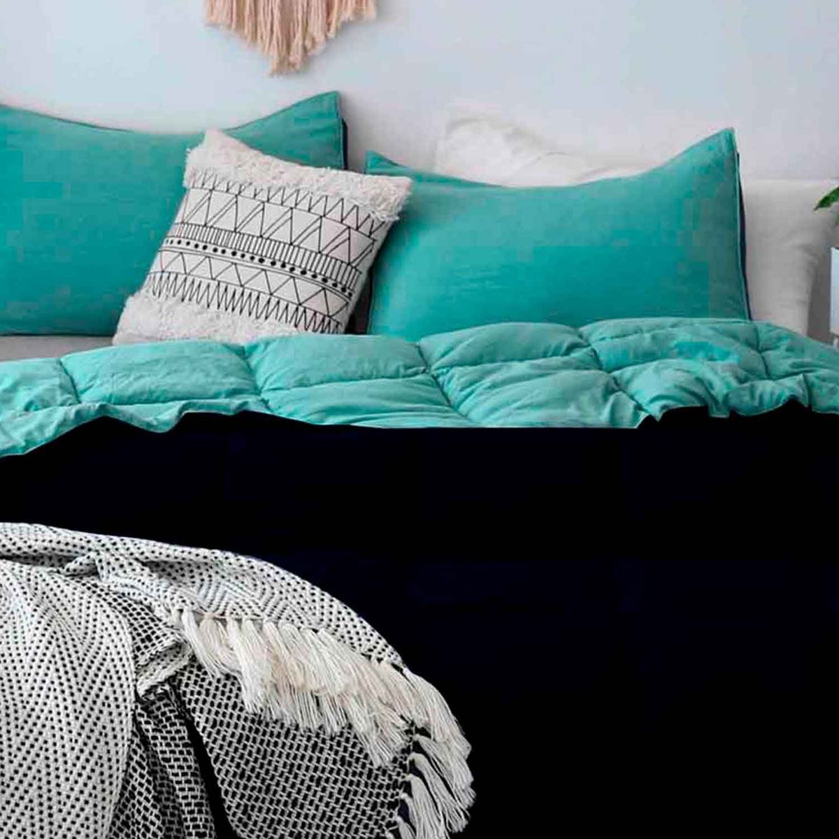 MY HOME STORE - Edredón Liso de Polialgodón 200 GSM Comfort My Home Store