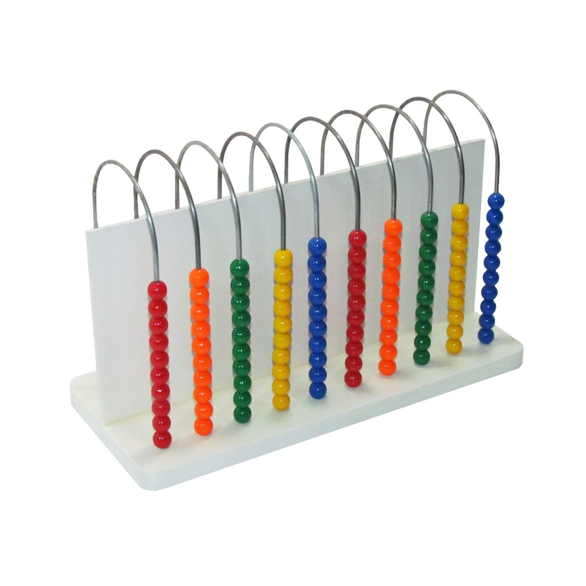 CELMAX - Ábaco curvo x100 cuentas en madera para niños