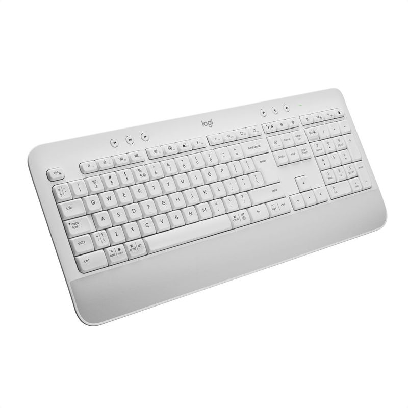 LOGITECH - Teclado Bluetooth Logitech Signature K650  Bolt - Blanco