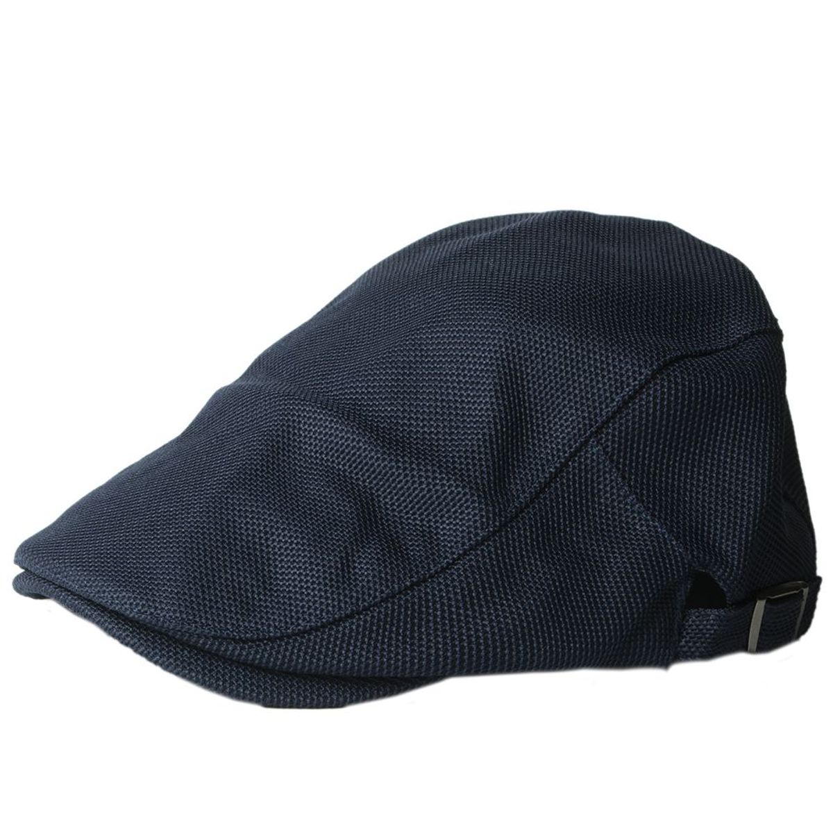 VELBROS - Boina Inglesa Correa Gorra Gorro Sol Beret Sombrero - Azul oscuro