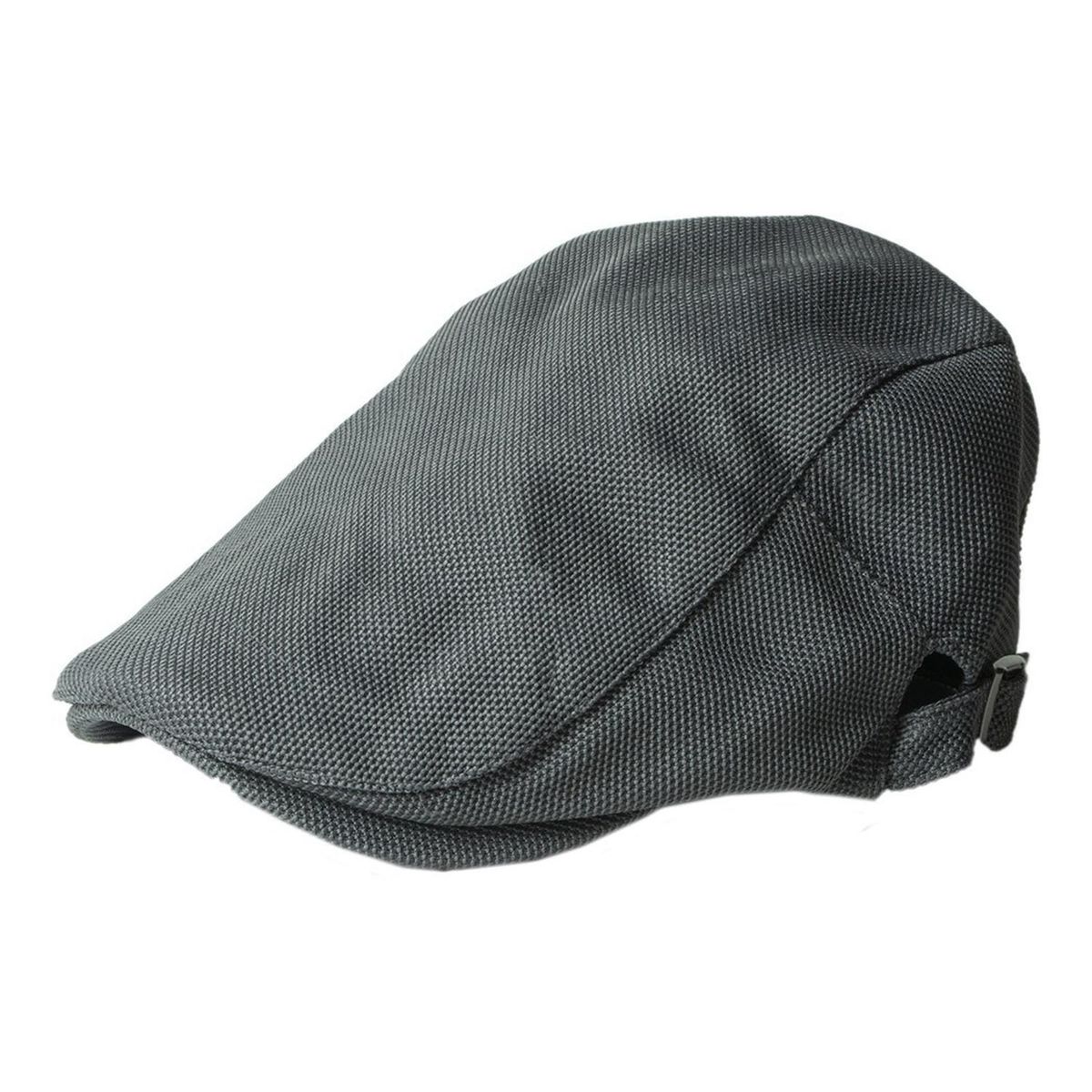VELBROS - Boina Inglesa Correa Gorra Gorro Sol Beret Sombrero - Gris oscuro