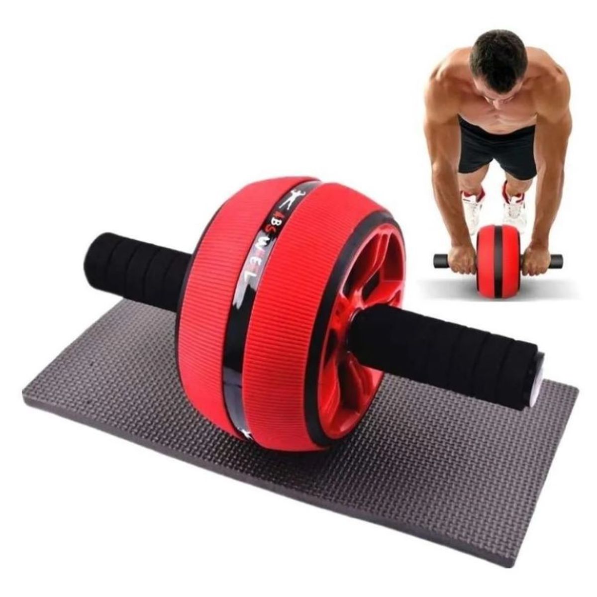 ZHOPI CO - Rueda Abdominal Ab Wheel Profesional Abdomen Biceps Espalda