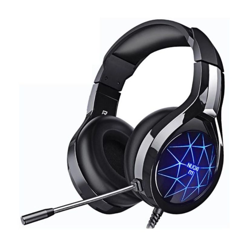 SISDATA - Audífonos Gamer Alta Definición Envolventes Gaming Led
