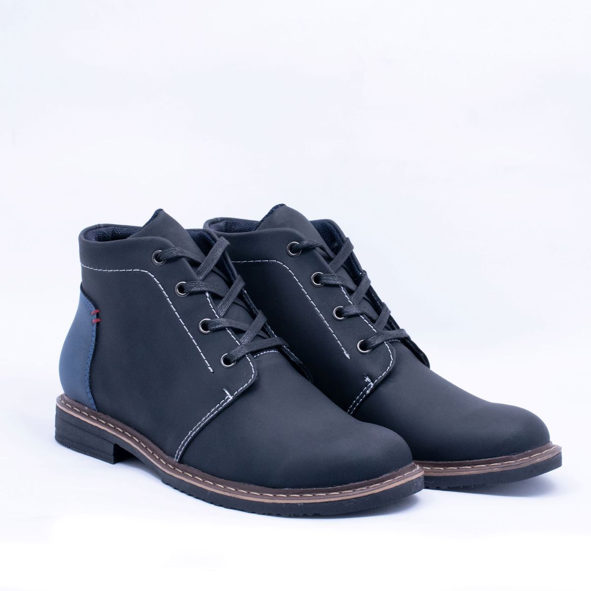 FASUCOL SHOES - Botín Negro con Azul Fasucol Camilo