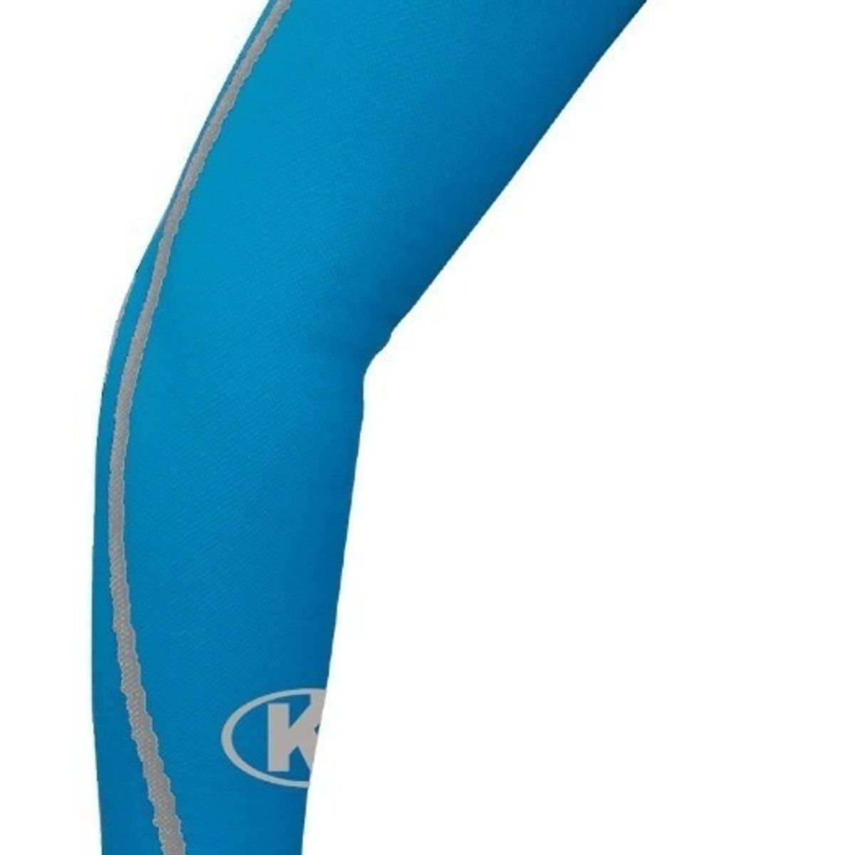 K6 - Mangas De Compresión Deportivas Azul Talla XL