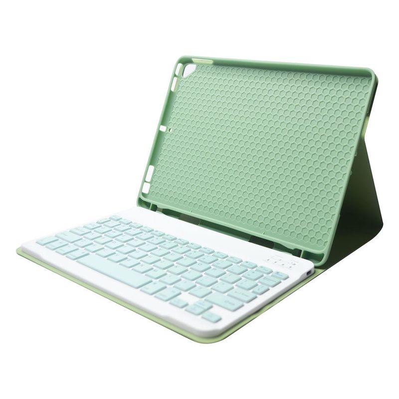 GENERICO - Estuche Smart Case Con Teclado Para iPad Mini 6 Verde