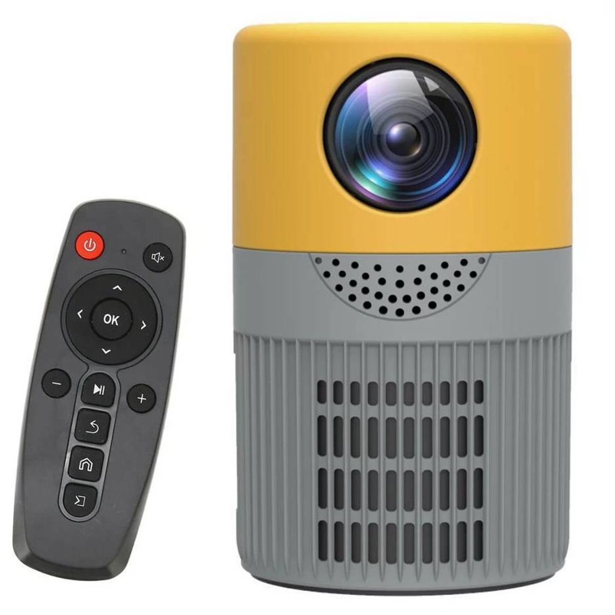 ONE PIXEL - Mini Proyector Led Portátil Hdmi 1080p Multimedia Y500 800 Lumens