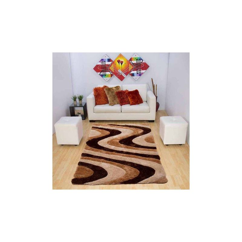 MITAPETE COM - Tapete pie de cama 60 x 100 cm cafe