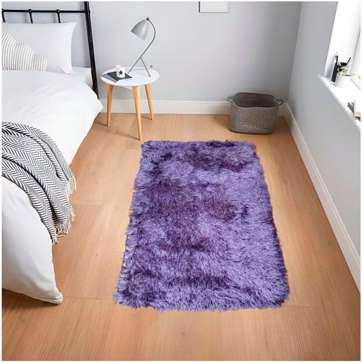 MITAPETE COM - Alfombra Tapete Morado 80 X 150 cms