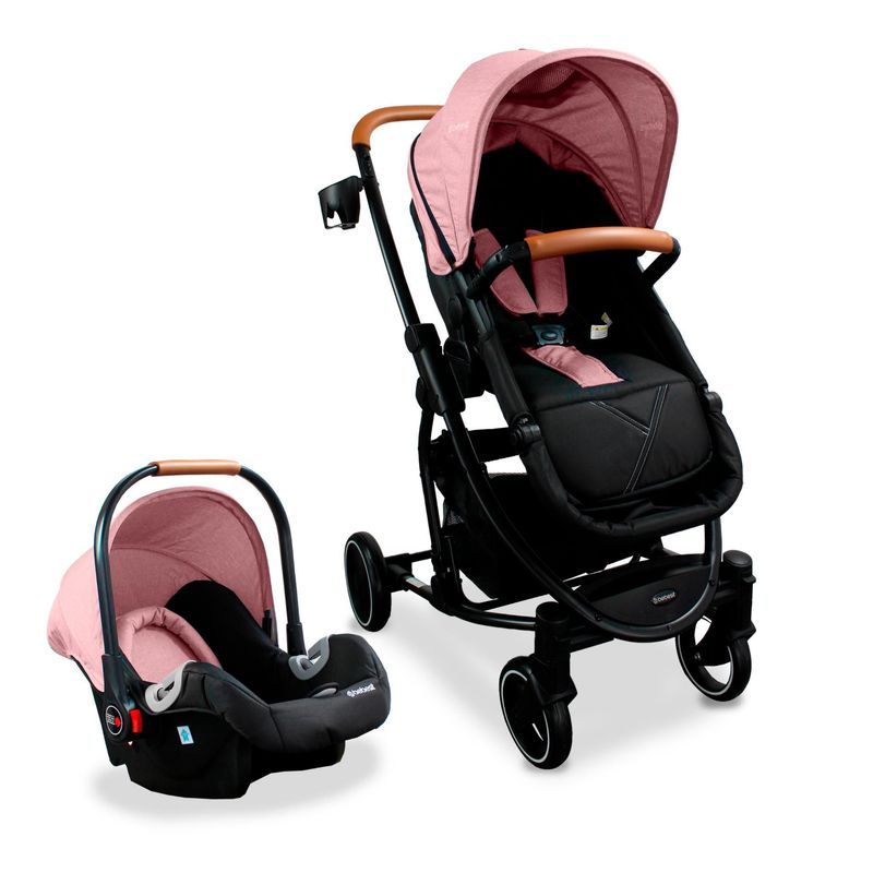 BEBESIT - Coche Bebé Travel System Prima Rosa Bebesit