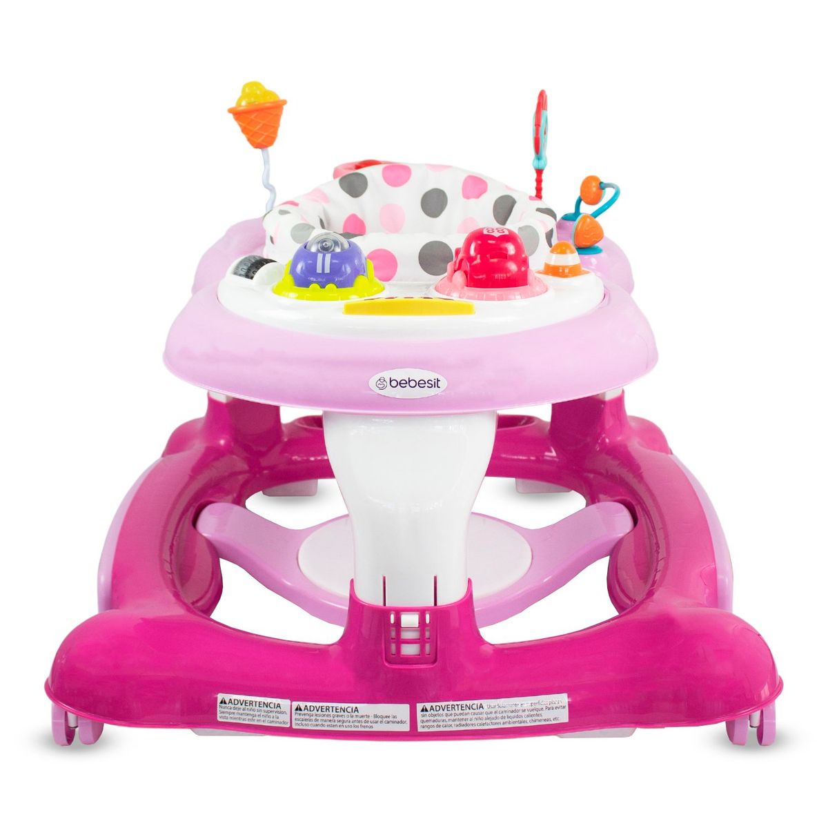BEBESIT - Caminador para Bebé Andadera Multi Activity 3 In 1