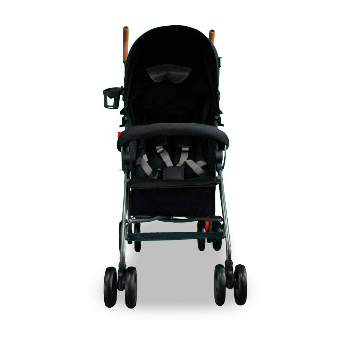 BEBESIT - Coche Paseador para Bebé Click Negro Bebesit  Ligero con Capota