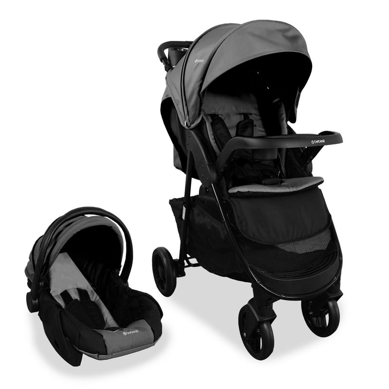 BEBESIT - Coche Bebé Travel System Sienna Gris Bebesit