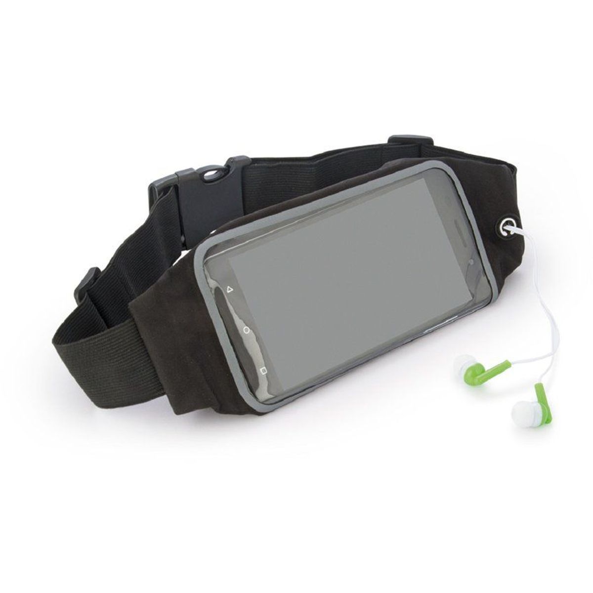 GENERICO - Canguro riñoñera porta celular - negro