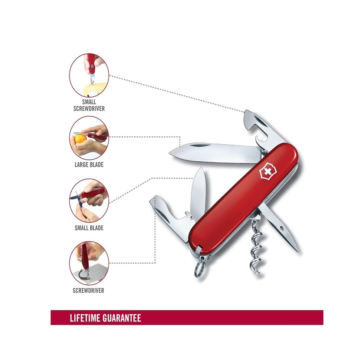 VICTORINOX - NAVAJA VICTORINOX SPARTAN ROJA