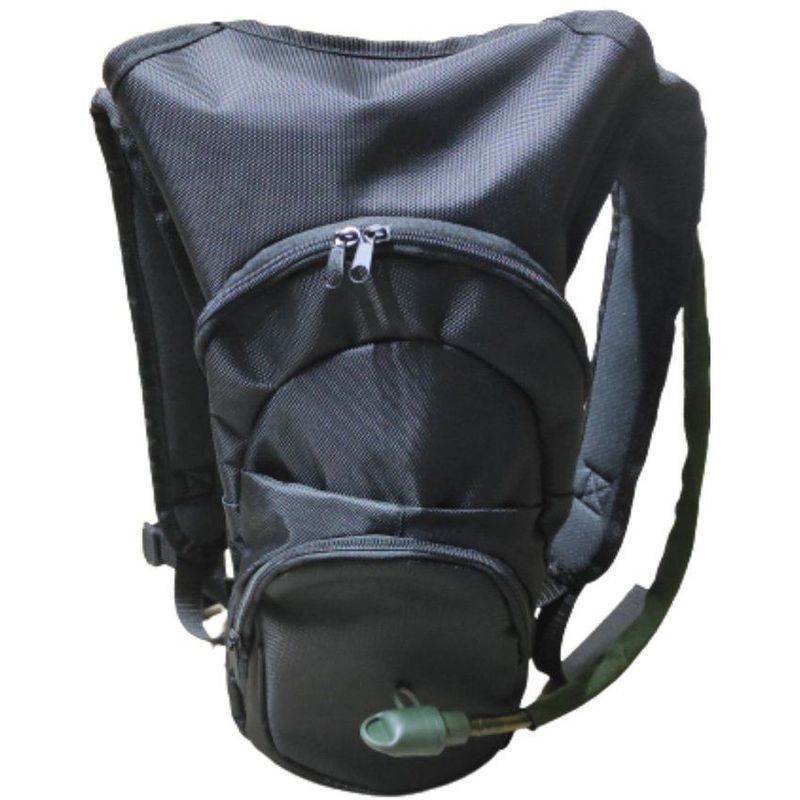 GENERICO - Morral De Hidratación 2.5 litros - Negro