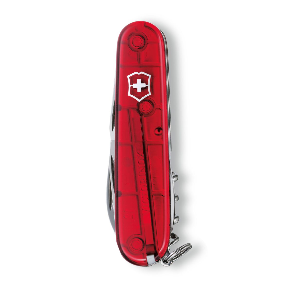 VICTORINOX - NAVAJA VICTORINOX SPARTAN ROJA TRANSLUCIDO