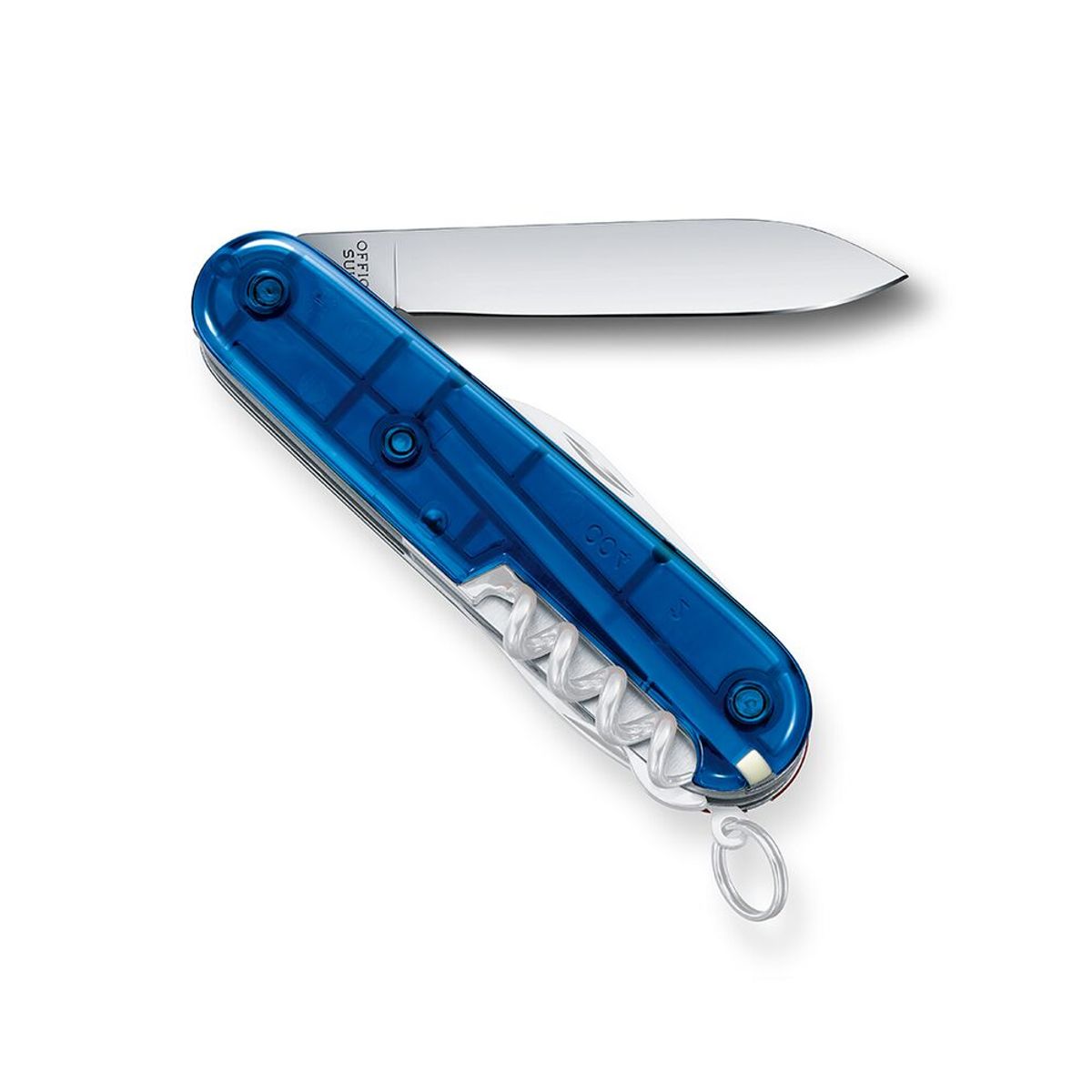 VICTORINOX - NAVAJA VICTORINOX CLIMBER AZUL TRANSLUCIDO