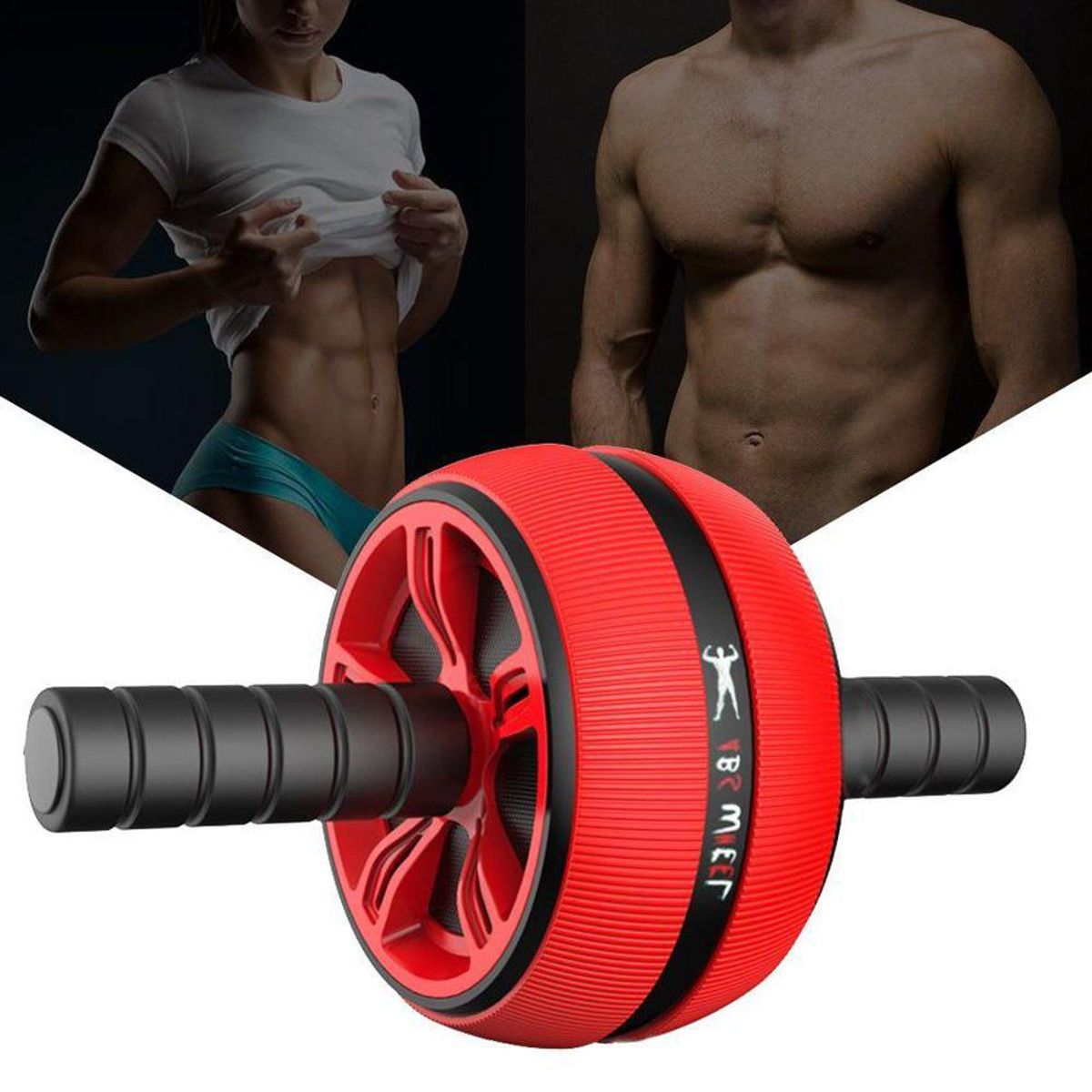 ZHOPI CO - Rueda Abdominal AB Wheel Profesional Abdomen Biceps Espalda